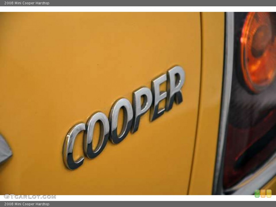 2008 Mini Cooper Badges and Logos