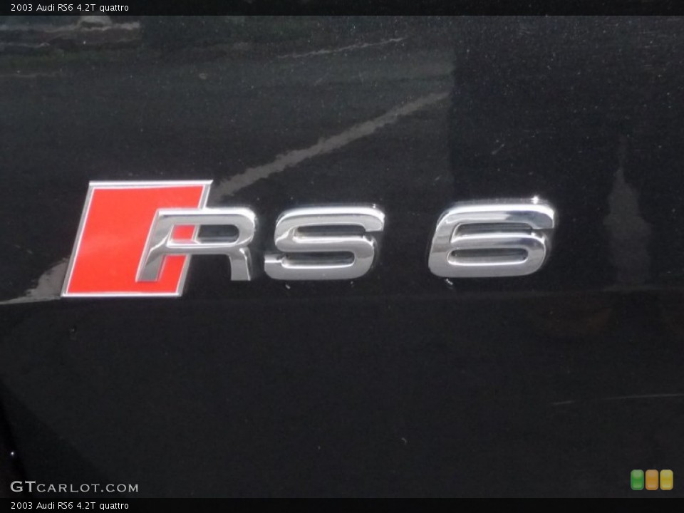 2003 Audi RS6 Custom Badge and Logo Photo #53963480