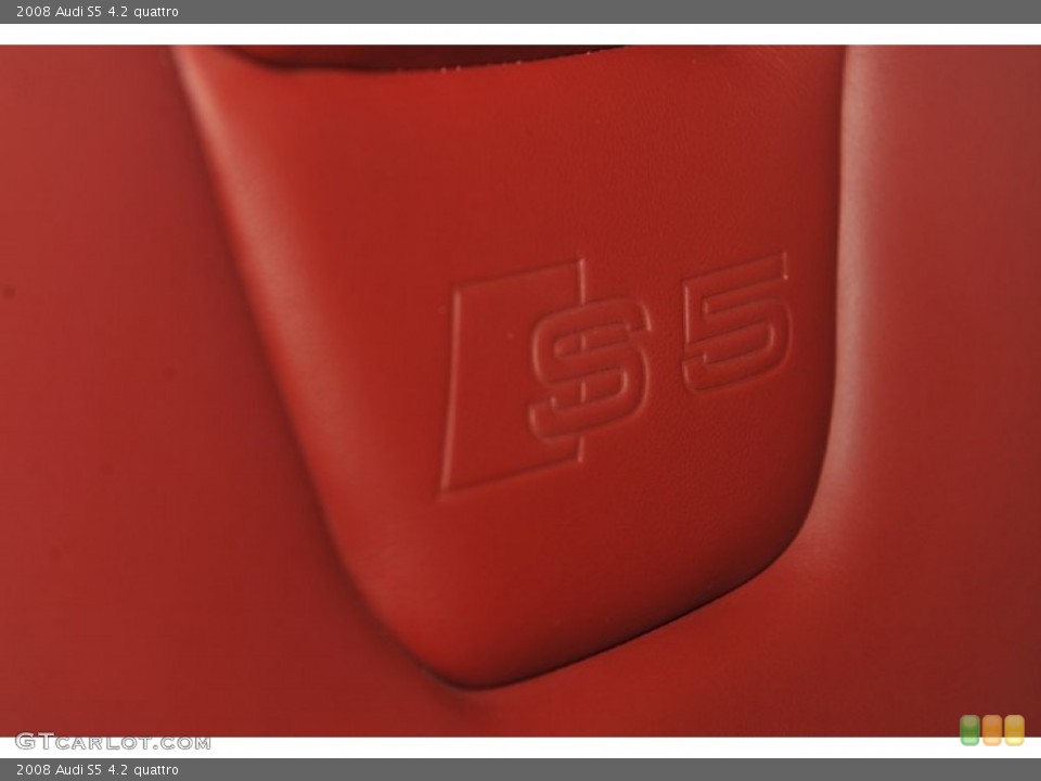 2008 Audi S5 Badges and Logos