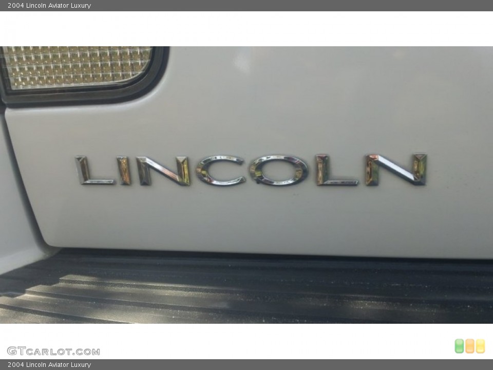2004 Lincoln Aviator Custom Badge and Logo Photo #54006899