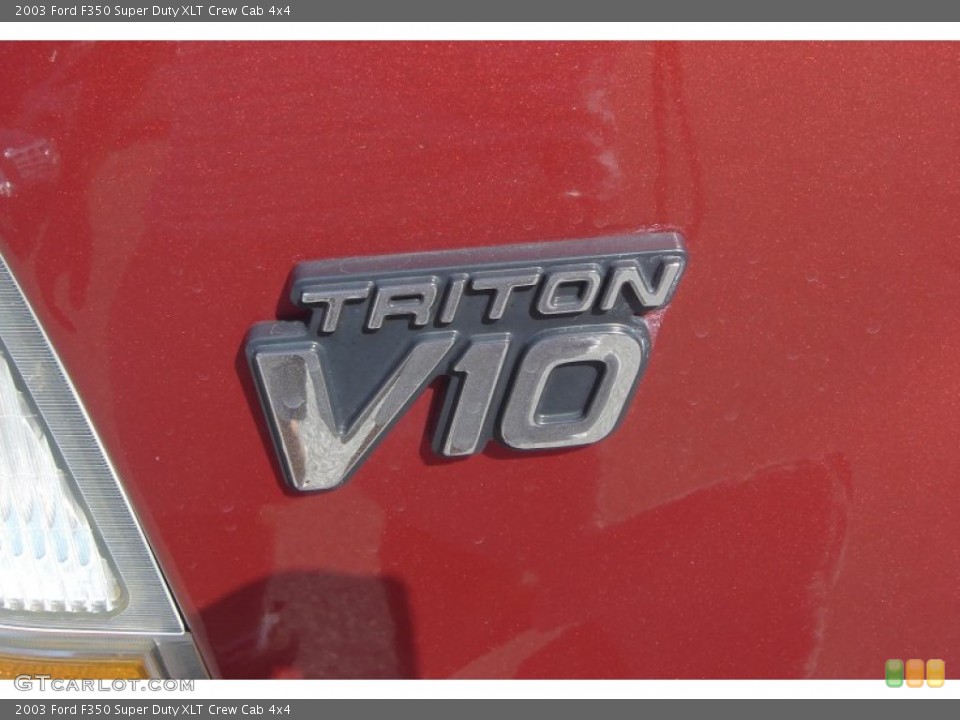 2003 Ford F350 Super Duty Custom Badge and Logo Photo #54037889