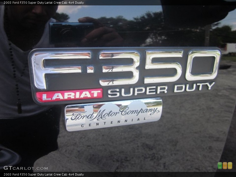 2003 Ford F350 Super Duty Custom Badge and Logo Photo #54072714