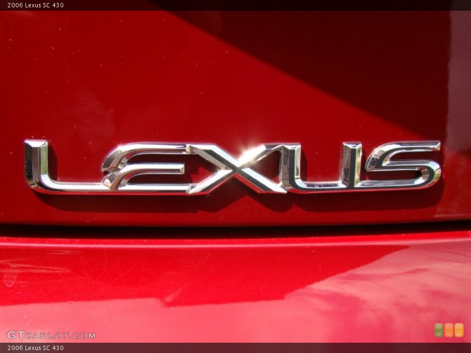 2006 Lexus SC Custom Badge and Logo Photo #54134847