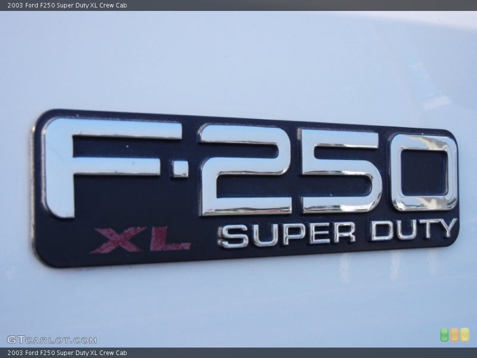 2003 Ford F250 Super Duty Custom Badge and Logo Photo #54169648