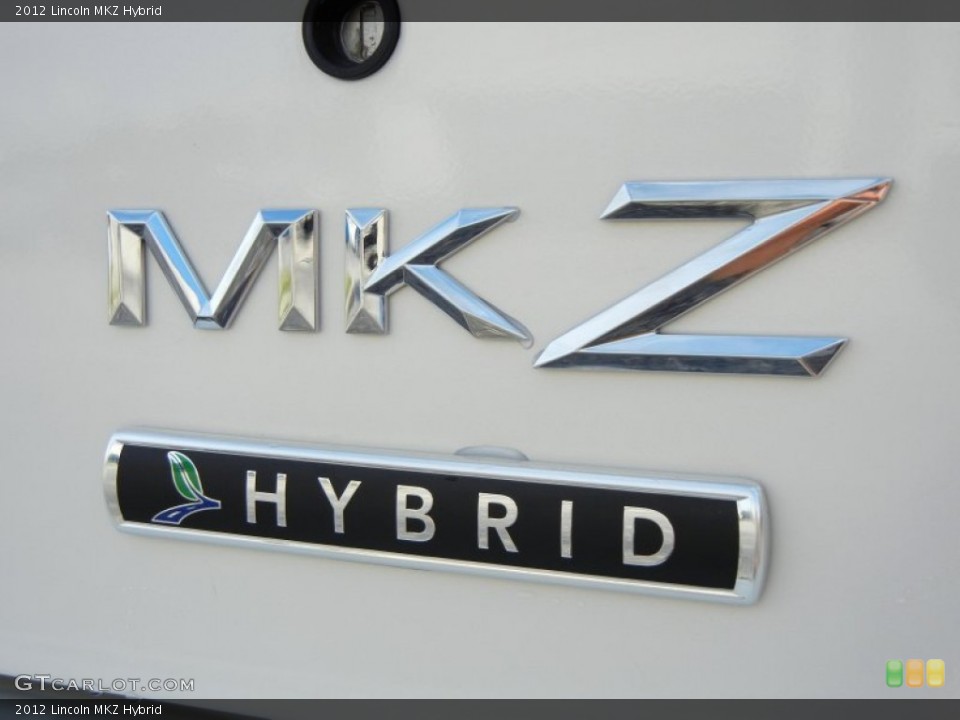 2012 Lincoln MKZ Custom Badge and Logo Photo #54382885