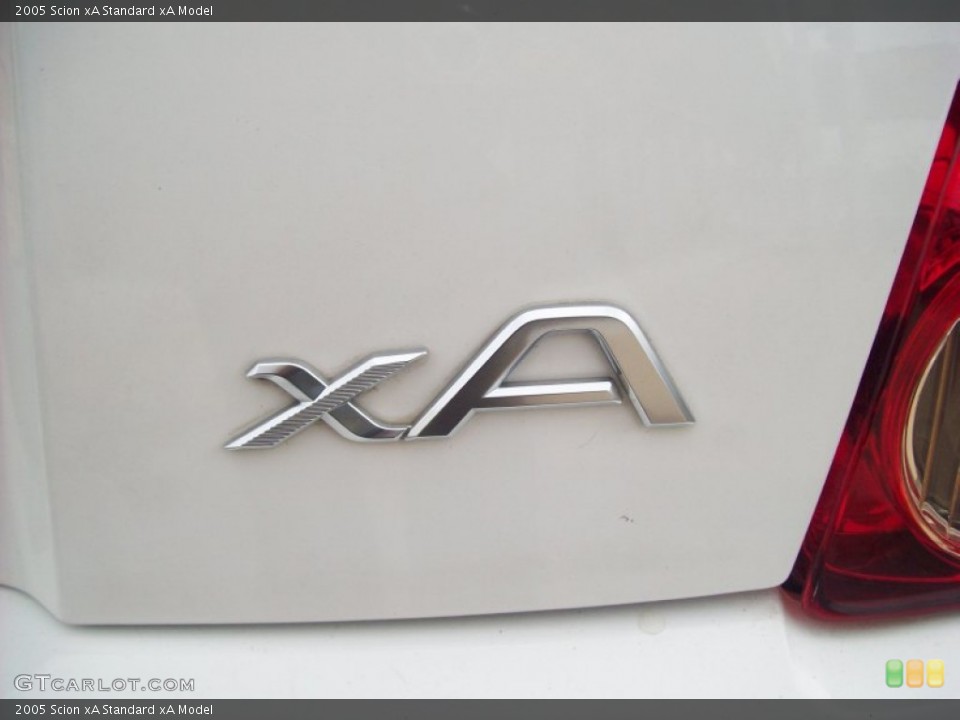 2005 Scion xA Badges and Logos