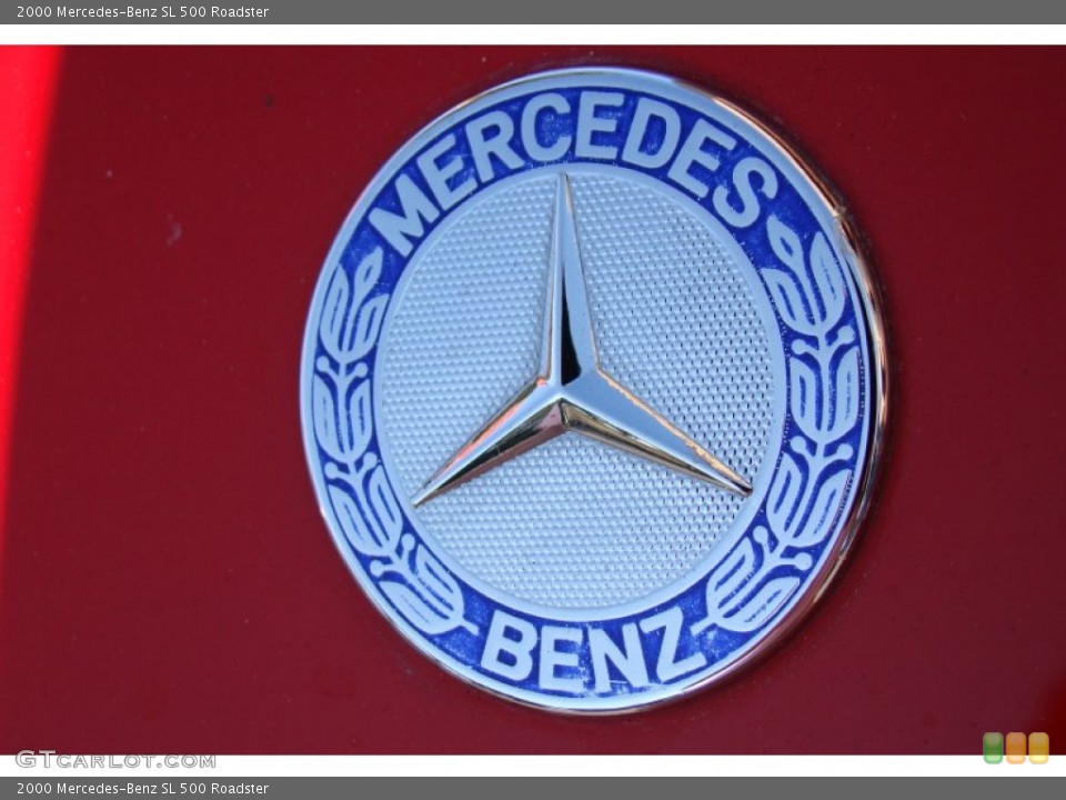 2000 Mercedes-Benz SL Badges and Logos