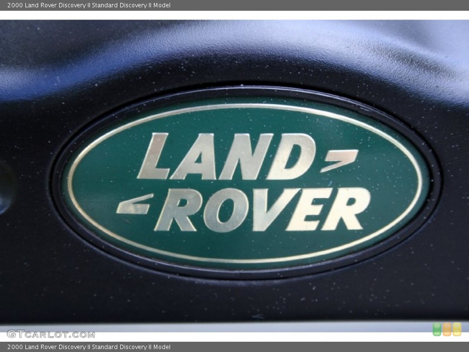 2000 Land Rover Discovery II Badges and Logos