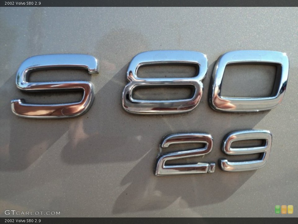 2002 Volvo S80 Badges and Logos
