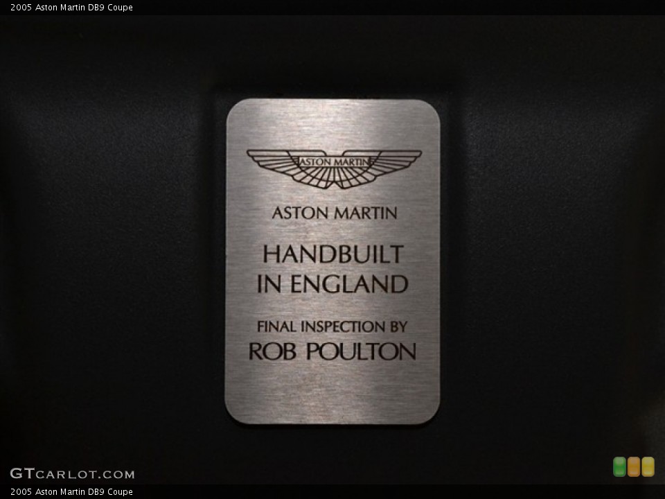 2005 Aston Martin DB9 Custom Badge and Logo Photo #55232533