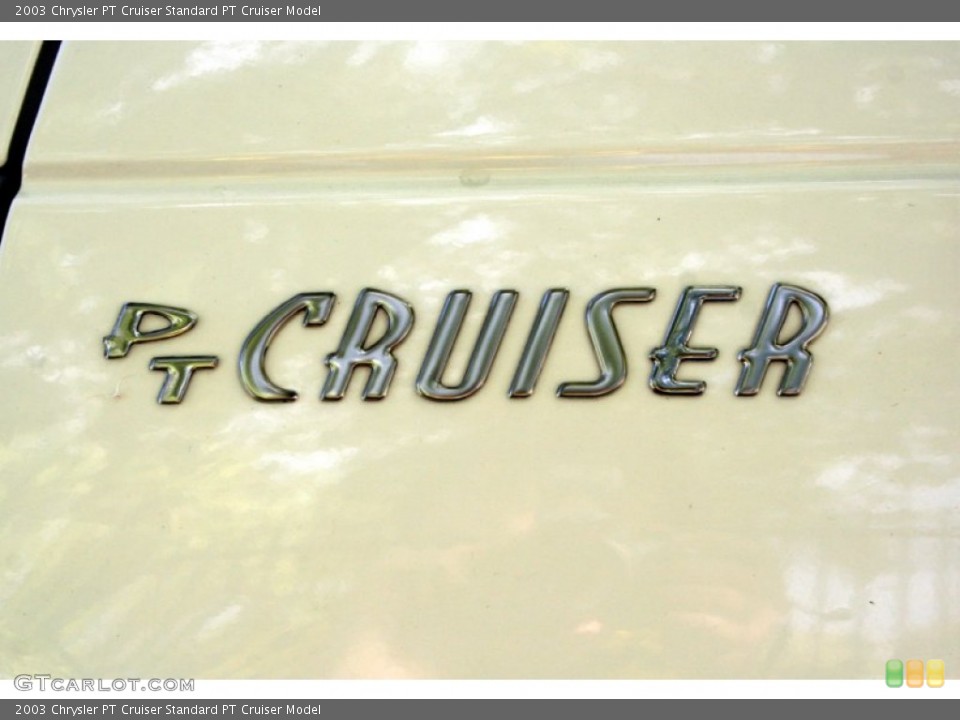 2003 Chrysler PT Cruiser Badges and Logos