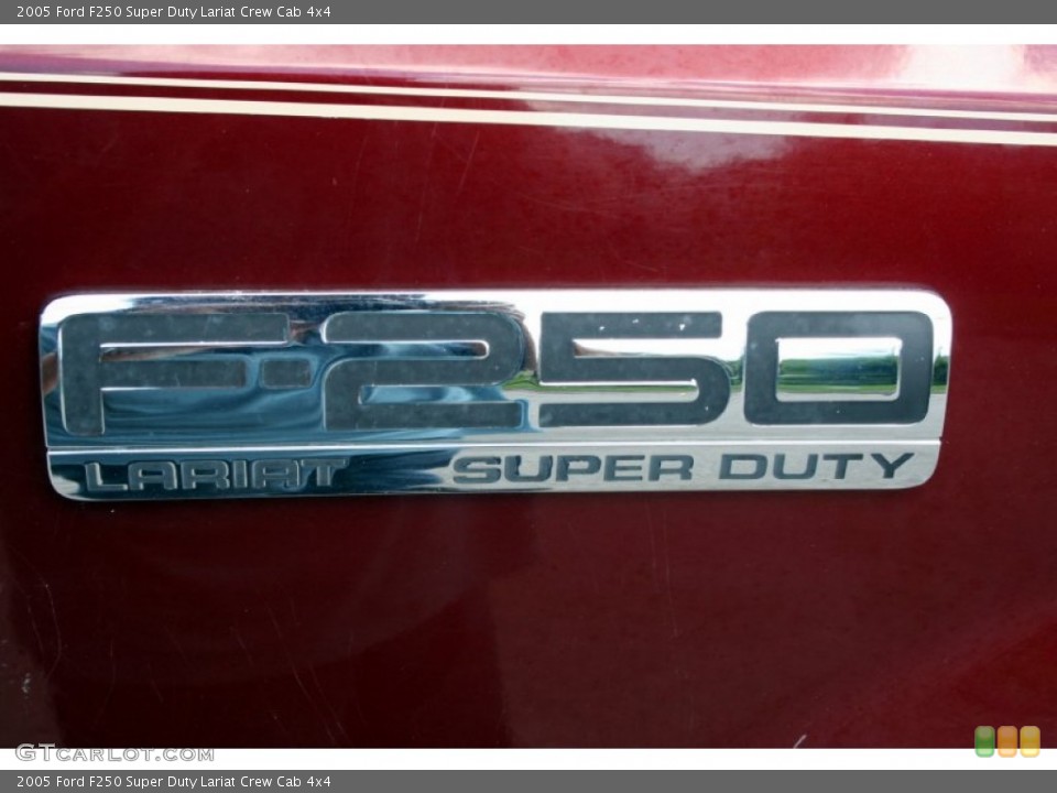 2005 Ford F250 Super Duty Custom Badge and Logo Photo #55247347