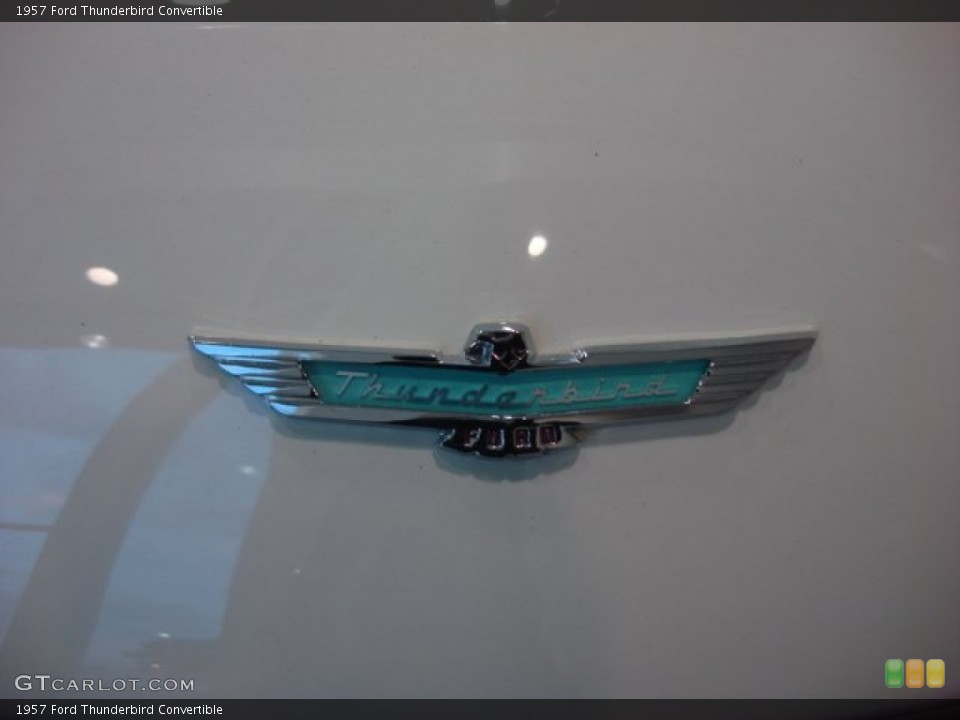 1957 Ford Thunderbird Custom Badge and Logo Photo #55270000