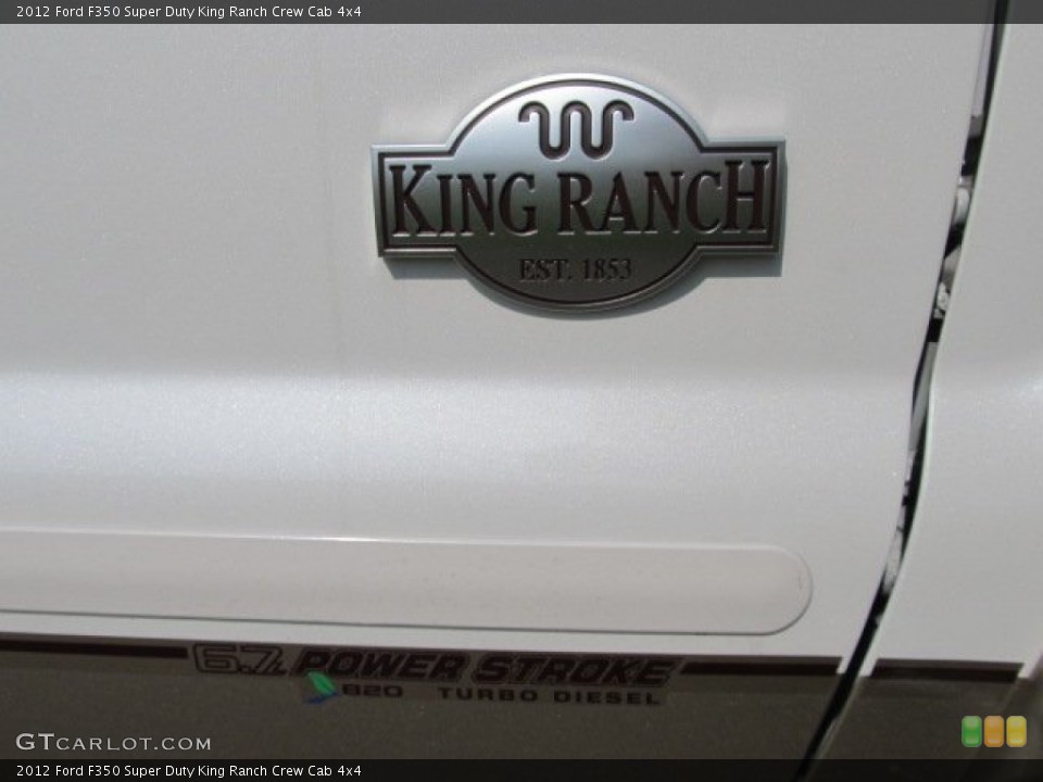 2012 Ford F350 Super Duty Custom Badge and Logo Photo #55425992