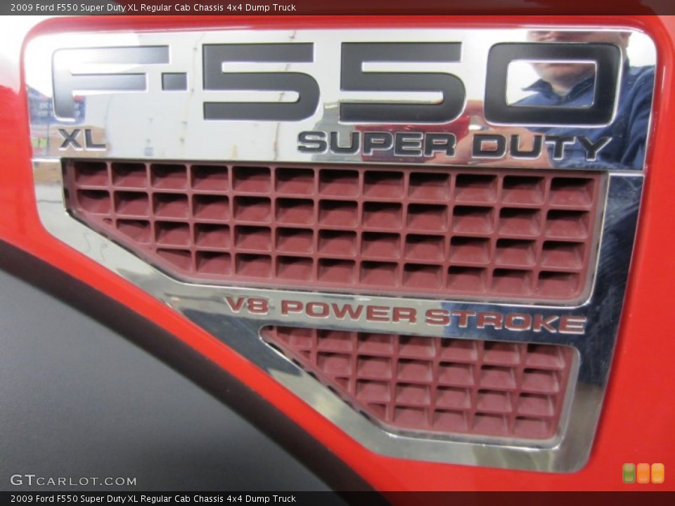 2009 Ford F550 Super Duty Badges and Logos