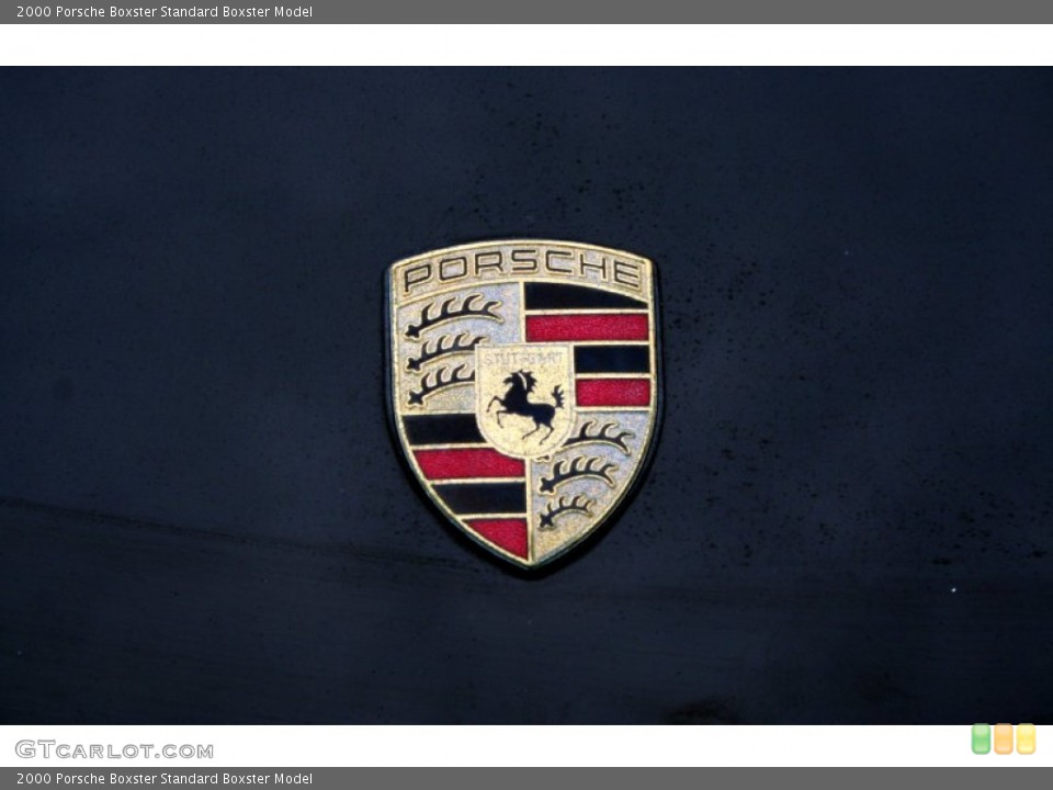 2000 Porsche Boxster Badges and Logos