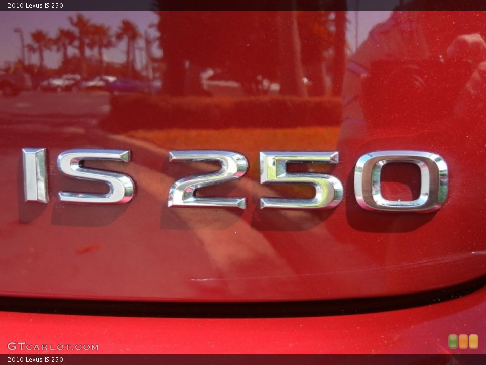 2010 Lexus IS Badges and Logos