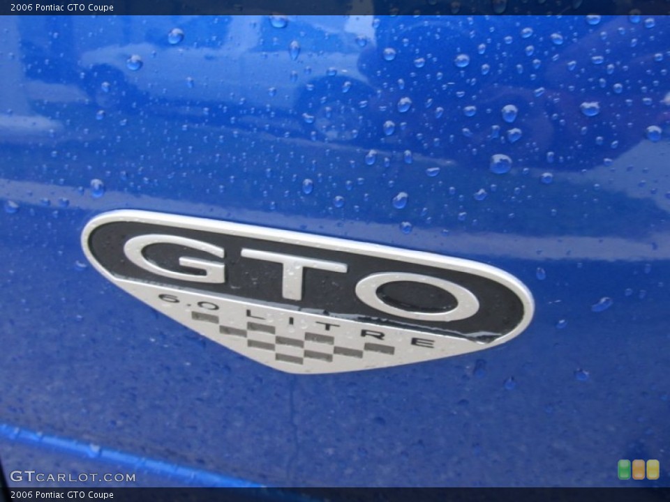 2006 Pontiac GTO Custom Badge and Logo Photo #55809332