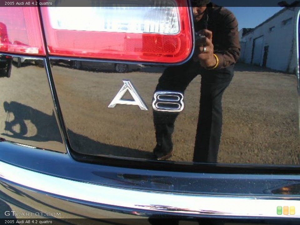 2005 Audi A8 Badges and Logos