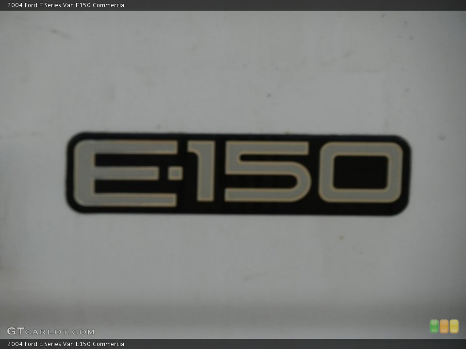 2004 Ford E Series Van Badges and Logos
