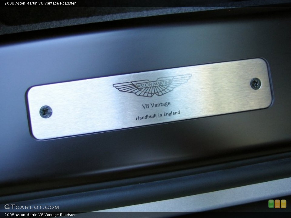 2008 Aston Martin V8 Vantage Badges and Logos