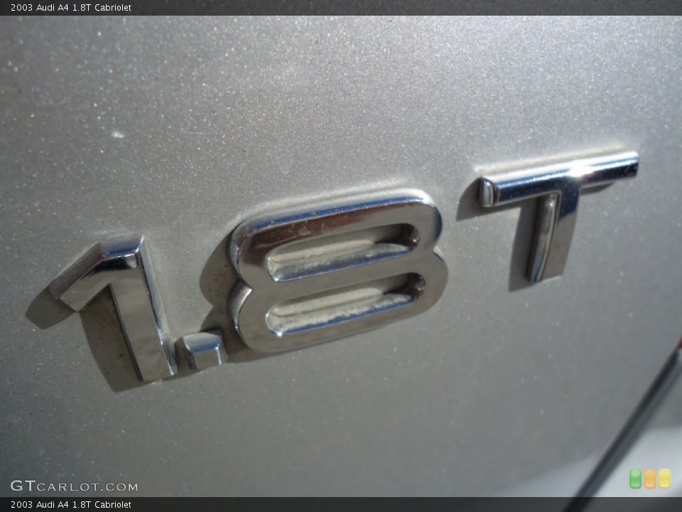 2003 Audi A4 Badges and Logos