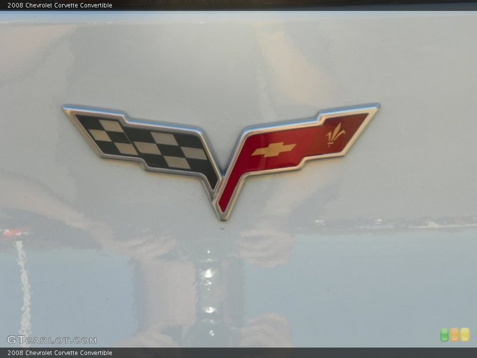2008 Chevrolet Corvette Badges and Logos