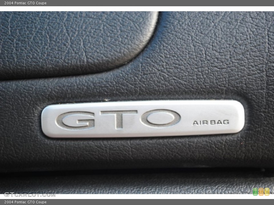 2004 Pontiac GTO Custom Badge and Logo Photo #56608341