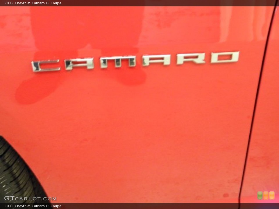 2012 Chevrolet Camaro Badges and Logos