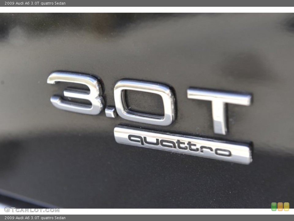 2009 Audi A6 Badges and Logos