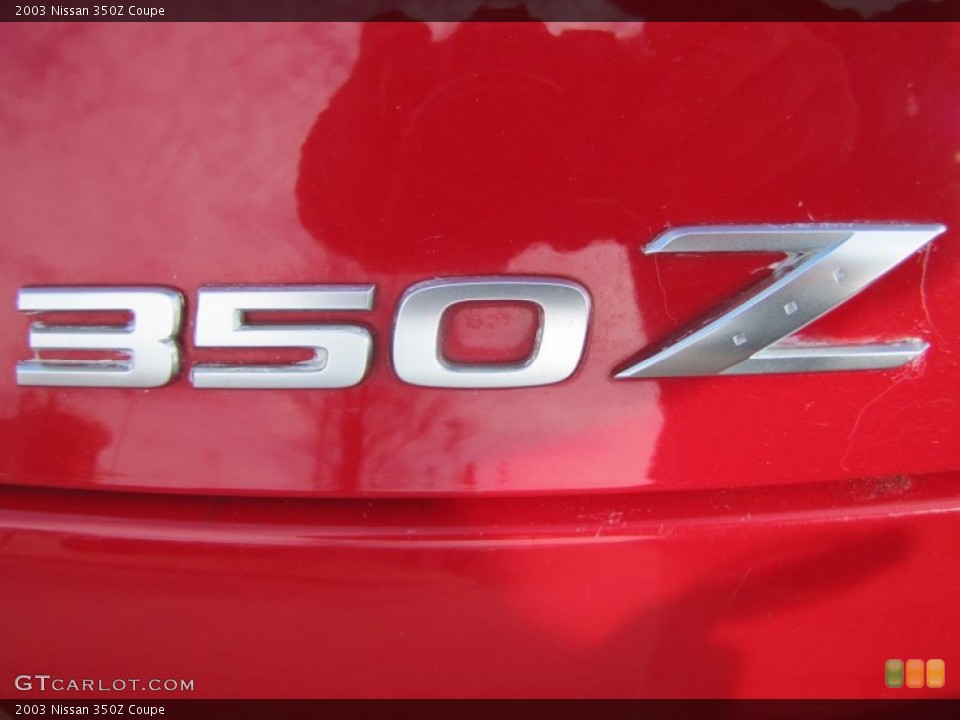 2003 Nissan 350Z Badges and Logos