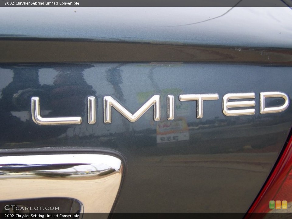2002 Chrysler Sebring Custom Badge and Logo Photo #56860511