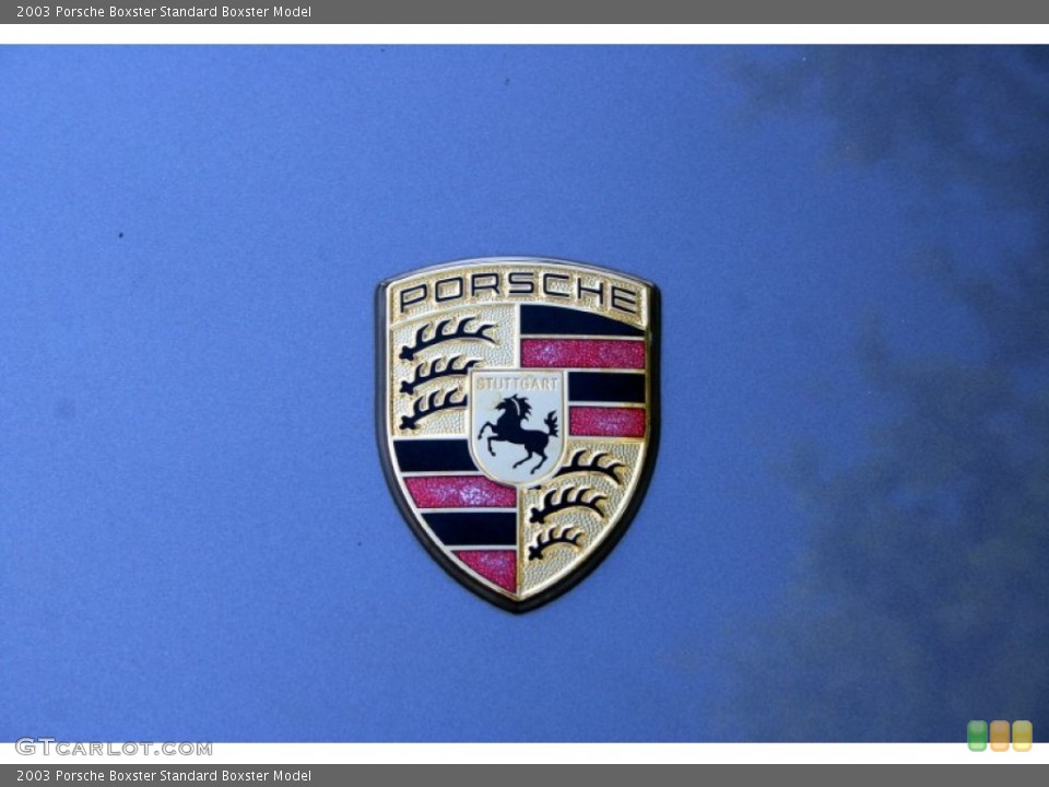 2003 Porsche Boxster Badges and Logos
