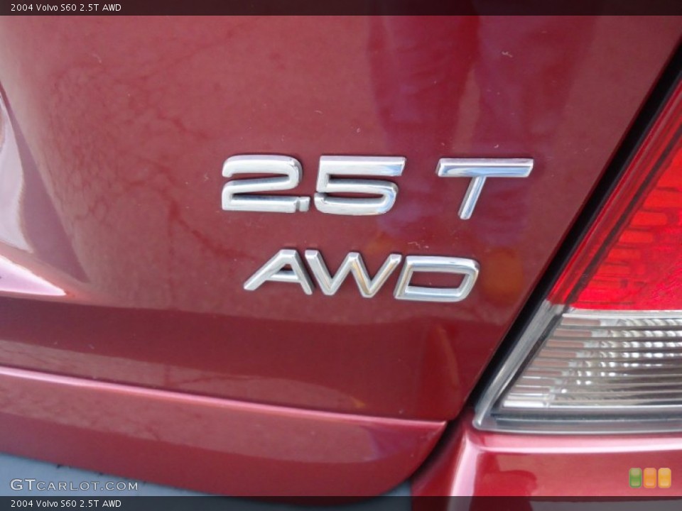 2004 Volvo S60 Badges and Logos