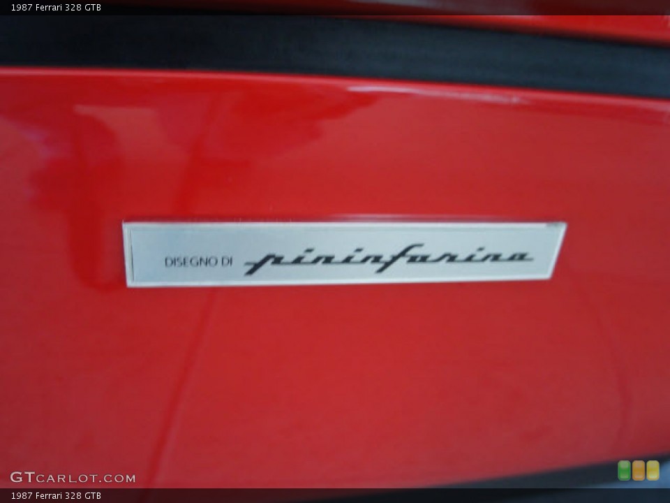 1987 Ferrari 328 Badges and Logos
