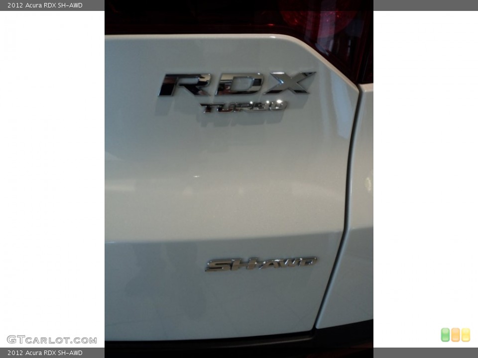 2012 Acura RDX Badges and Logos