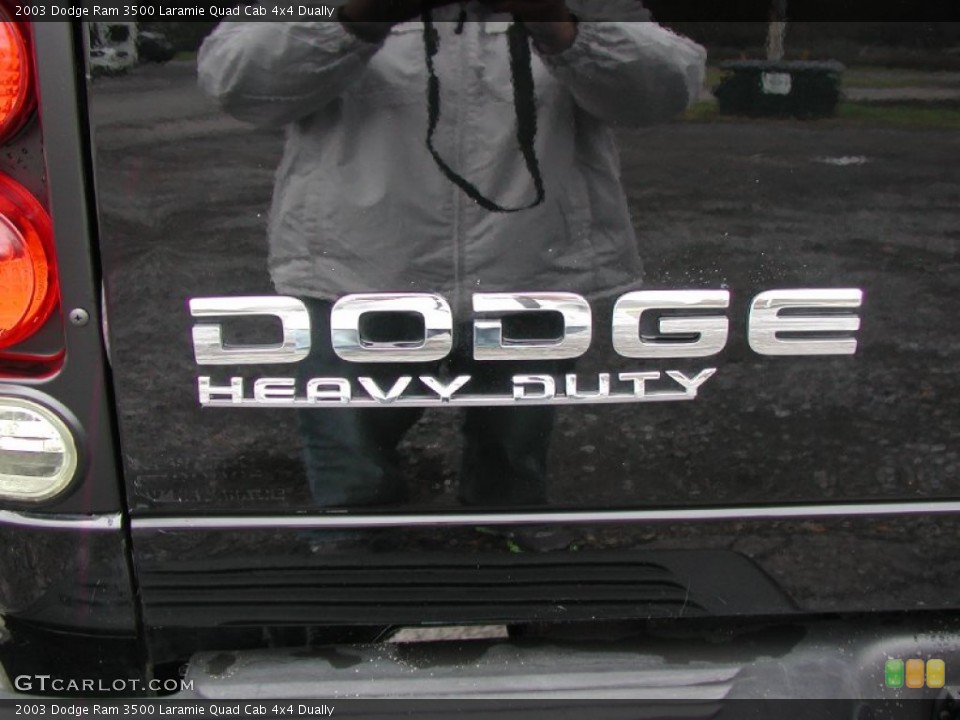 2003 Dodge Ram 3500 Custom Badge and Logo Photo #57384377