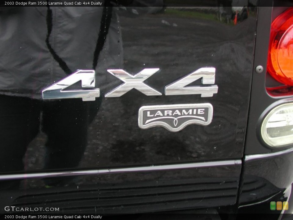 2003 Dodge Ram 3500 Custom Badge and Logo Photo #57384386