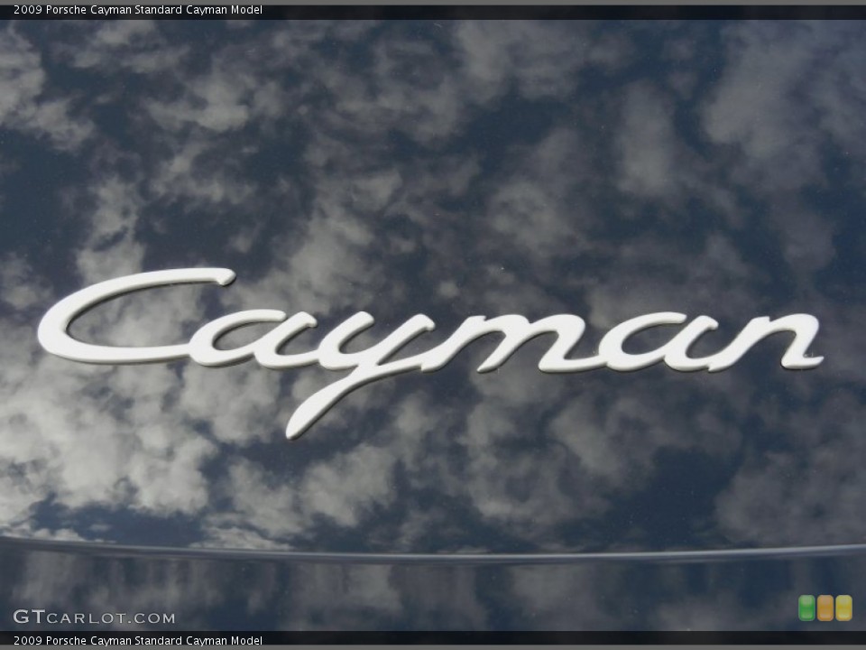 2009 Porsche Cayman Badges and Logos