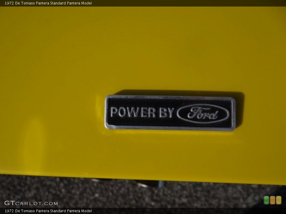 1972 De Tomaso Pantera Custom Badge and Logo Photo #57826163
