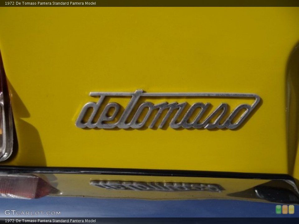 1972 De Tomaso Pantera Custom Badge and Logo Photo #57826172