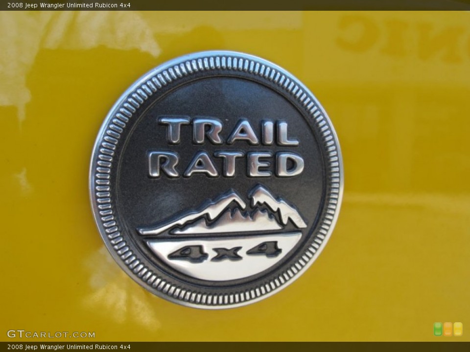 2008 Jeep Wrangler Unlimited Badges and Logos