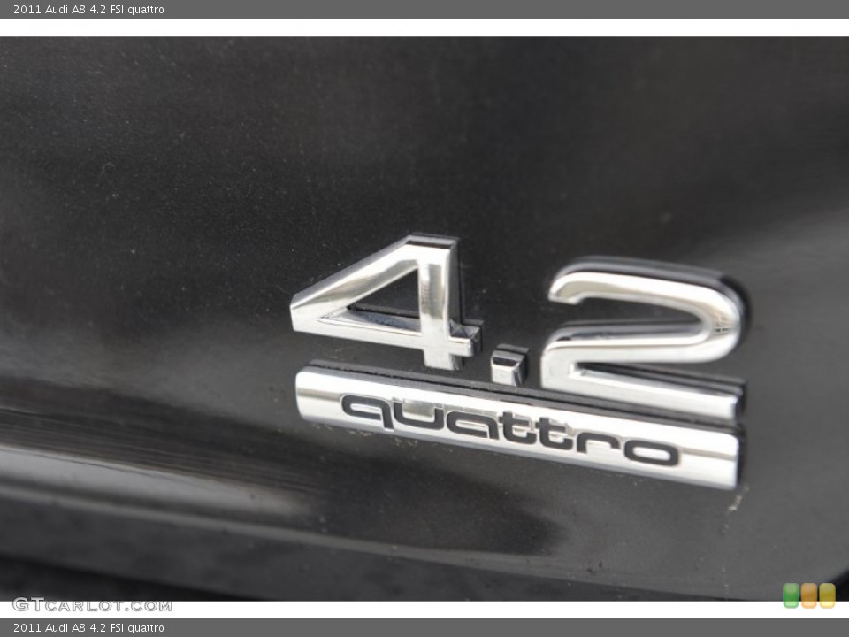 2011 Audi A8 Badges and Logos