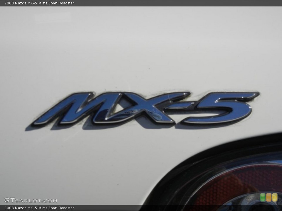 2008 Mazda MX-5 Miata Badges and Logos