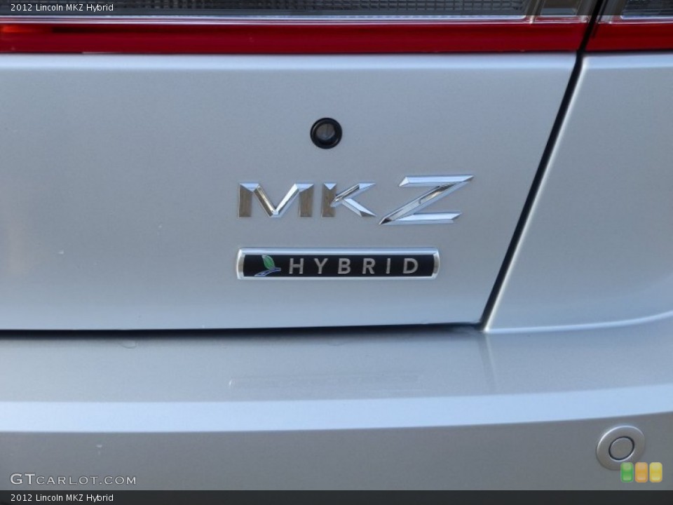 2012 Lincoln MKZ Custom Badge and Logo Photo #59155607