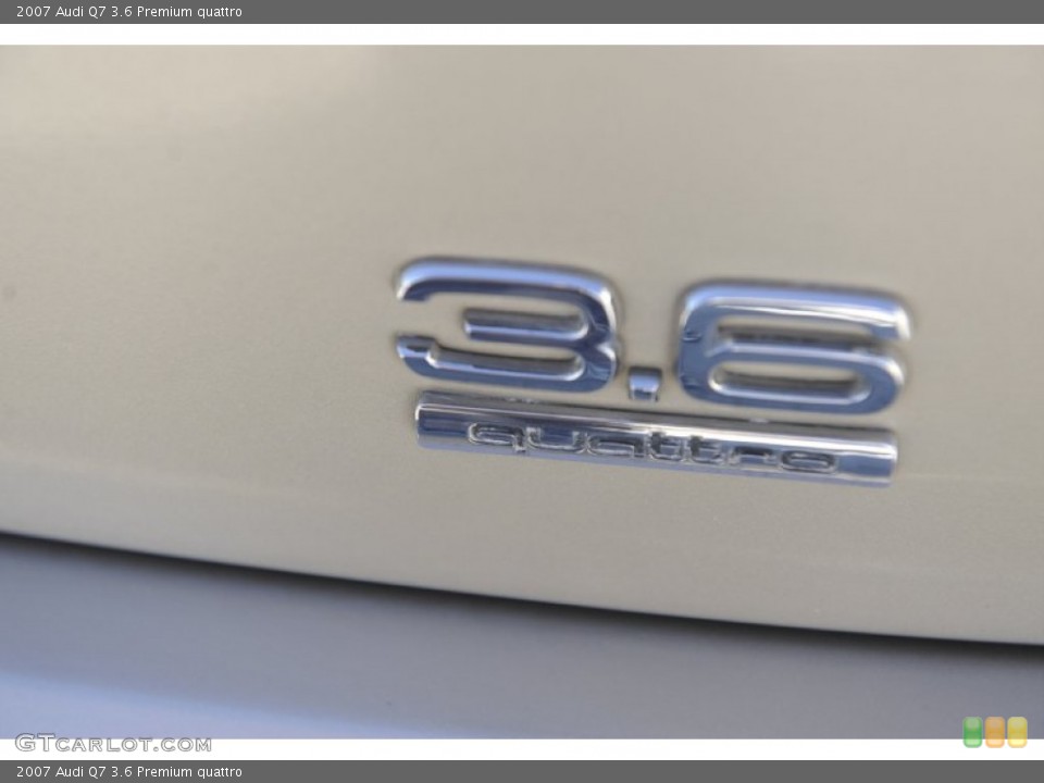 2007 Audi Q7 Badges and Logos