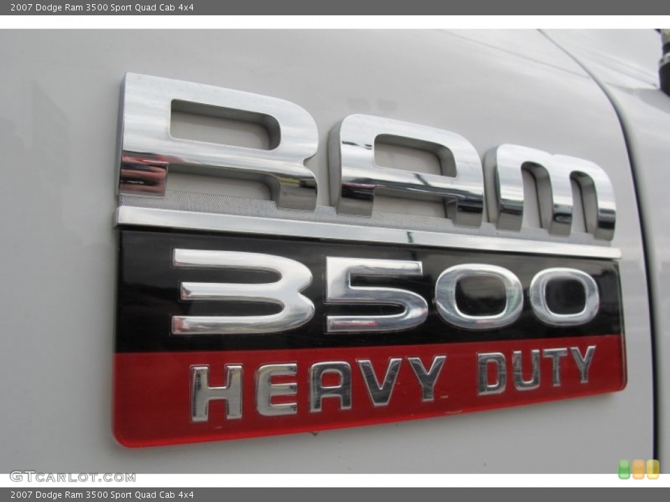 2007 Dodge Ram 3500 Custom Badge and Logo Photo #59570841