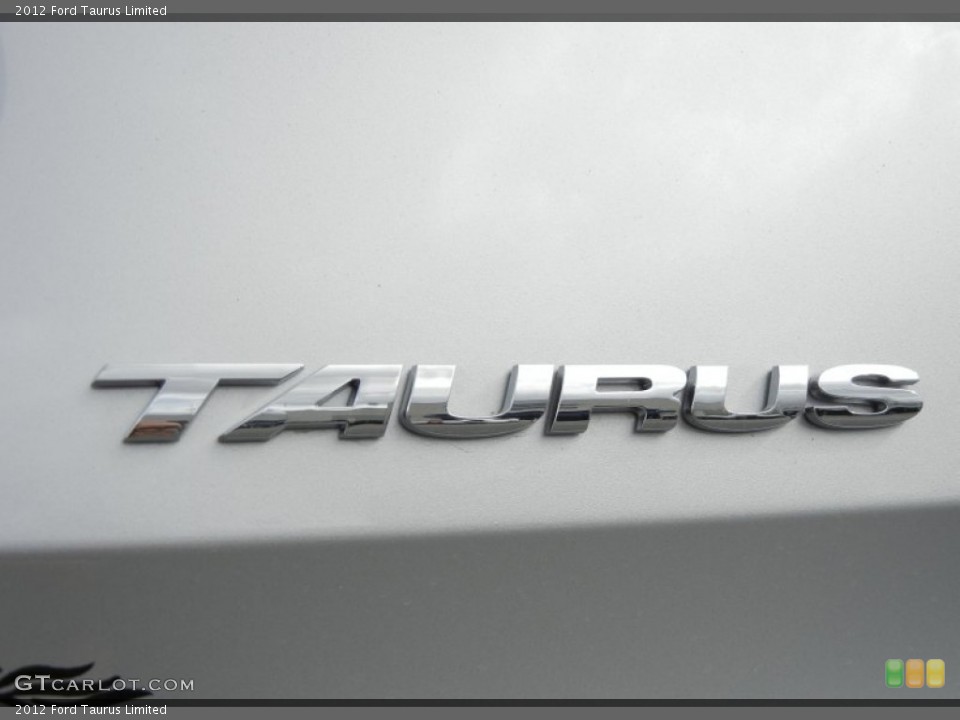 2012 Ford Taurus Badges and Logos