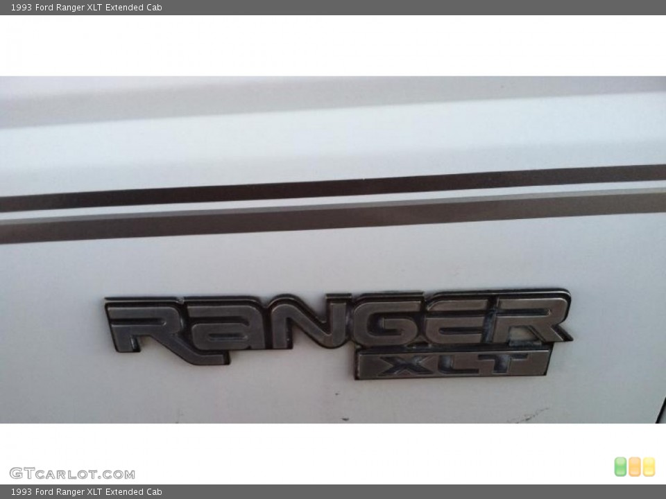 1993 Ford Ranger Badges and Logos