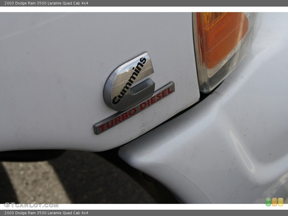 2003 Dodge Ram 3500 Badges and Logos